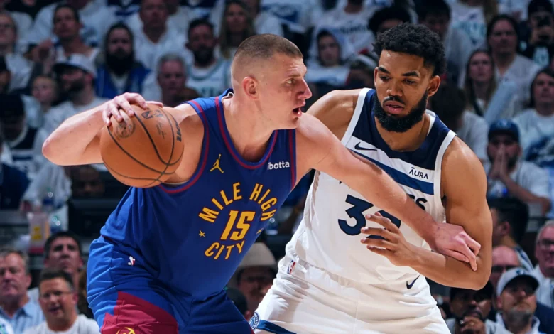 minnesota timberwolves vs denver nuggets match player stats